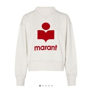 Isabel Marat turtleneck moby sweatshirt